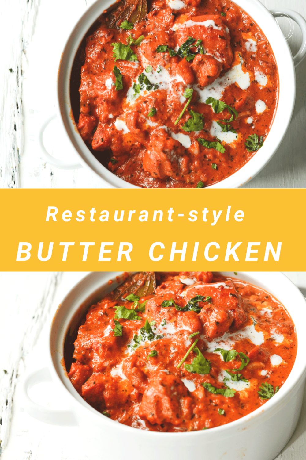 Restaurant style butter chicken. – Not A Curry