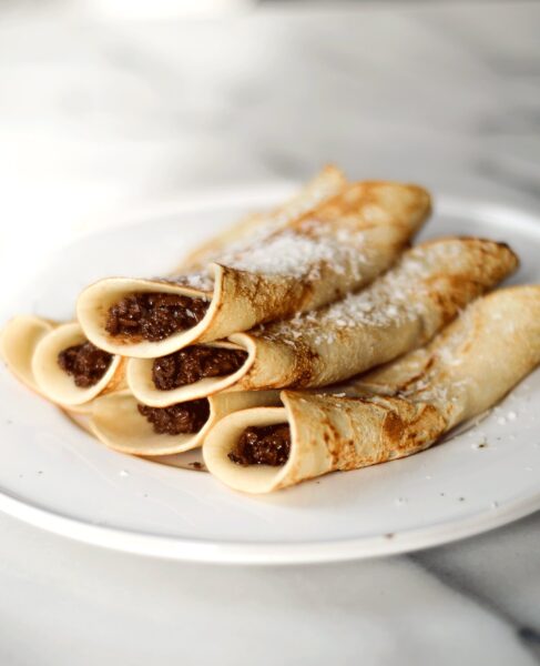 Chocolate patishapta