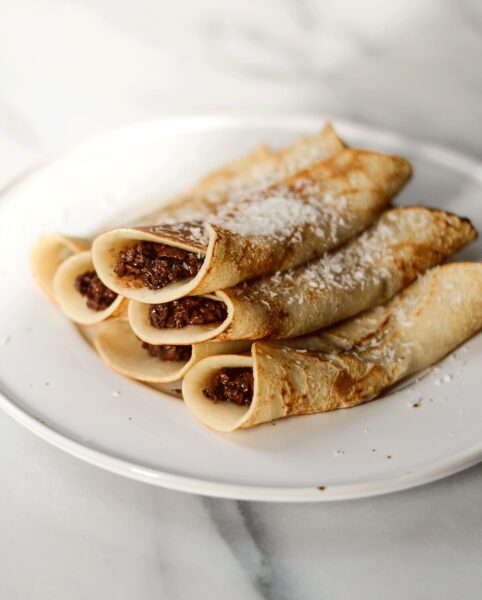 Chocolate patishapta